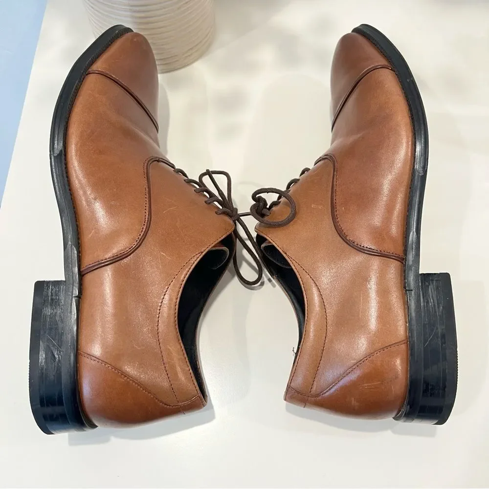 Stacy Adams KORDELL Cap Toe Oxford Brown 9.5M